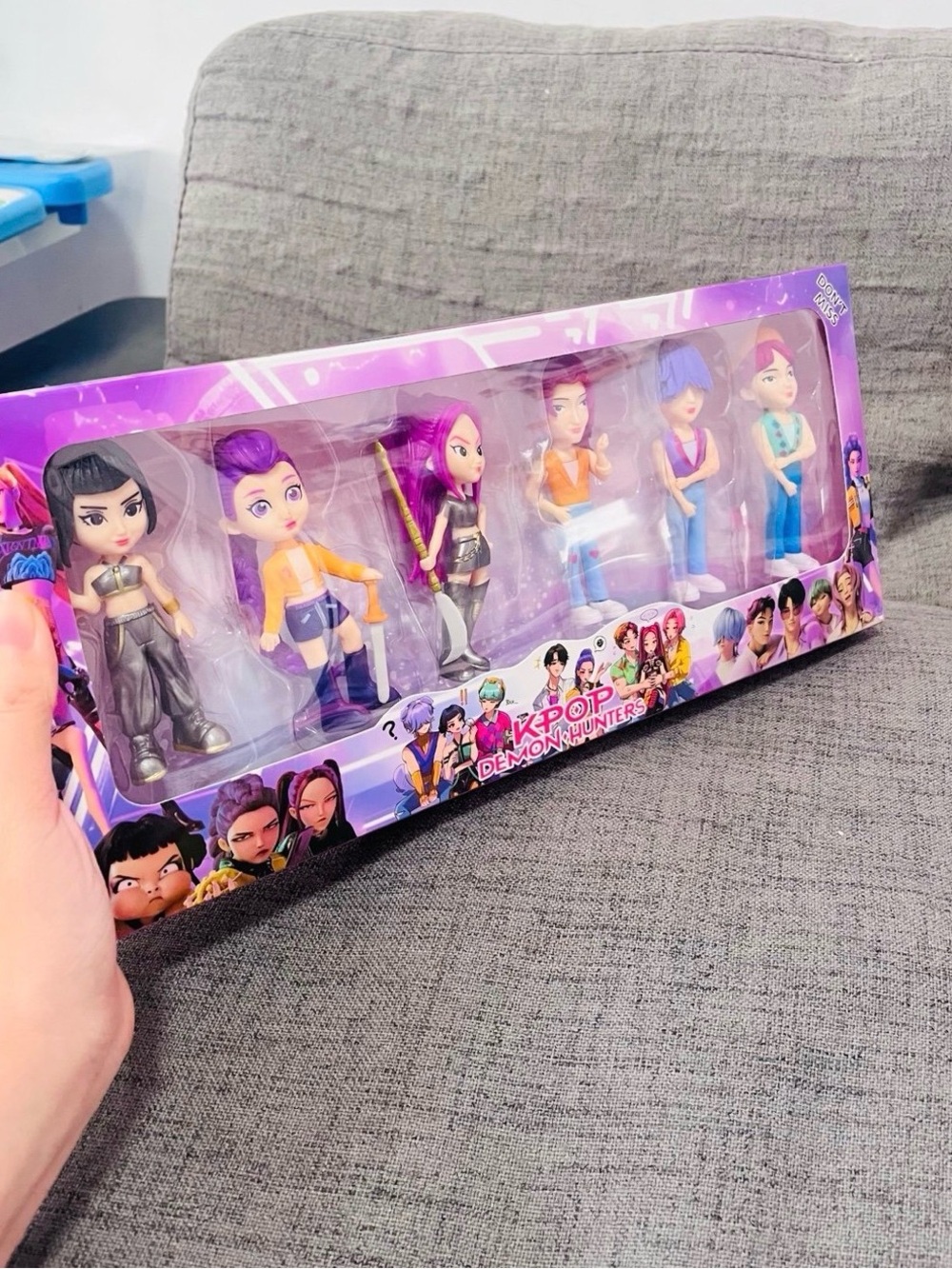 Kpop Demon Hunters figure set of 6